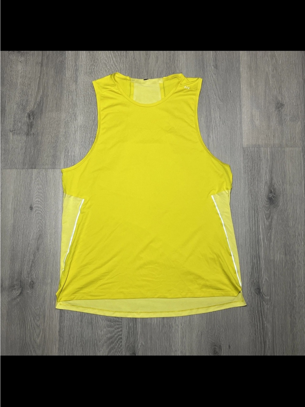 Yellow Athletic Tank Top